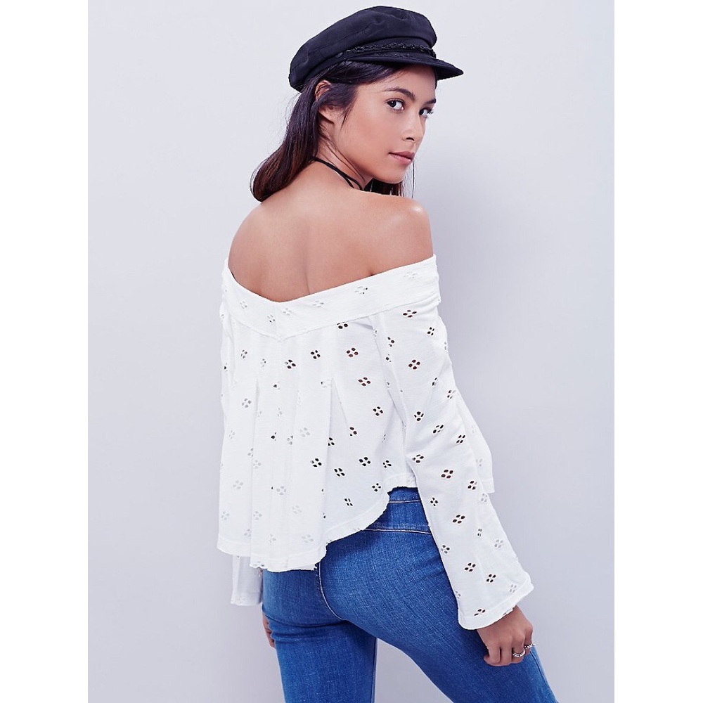 Free People Cleo Top— Ivory